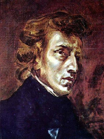 Eugene Delacroix Frederic Chopin China oil painting art